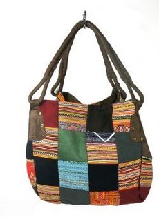B-FAIR TAS PATCHWORK KLEIN BRUIN (1st)
