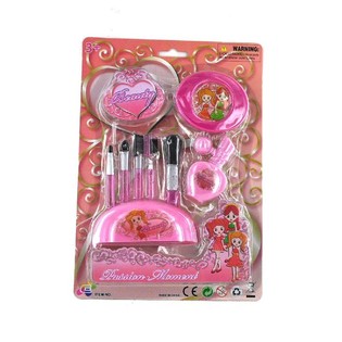 BEAUTY MAKE-UP SET OP KAART (5st.)