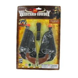 COWBOY SET OP KAART - MODEL 1 (6st.)