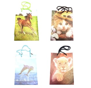 VERPAKKINGSTAS DIEREN MIX - 12x17.5 (12st)