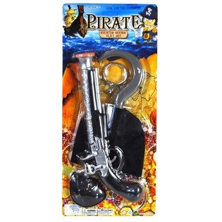 PIRATEN SET OP KAART MODEL 4 (6st.)