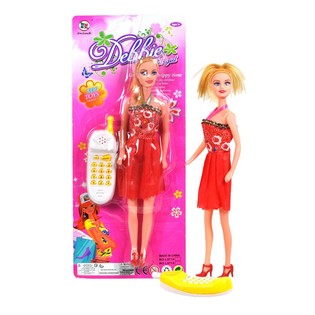 DEBBY POP MET TELEFOON OP KAART (6st.)