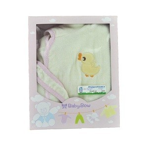 BABY BOW  BADJAS GEEL / ROZE