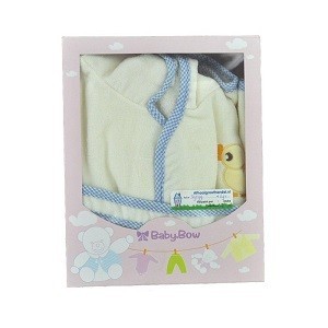 BABY BOW BADJAS GEEL / BLAUW