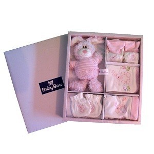 BABY BOW 5-DELIGE GEBOORTE PAKKET - MEISJES