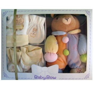 BABY BOW GESCHENKPAKKET - KONIJN